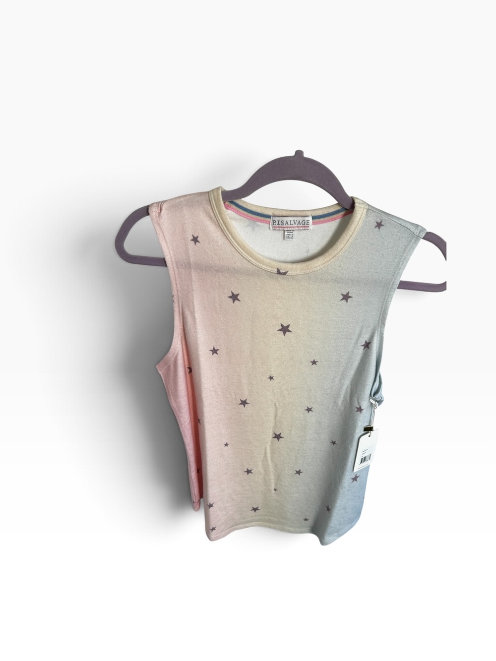 PJ Salvage Loungewear Peachy Party Tank Small NWT